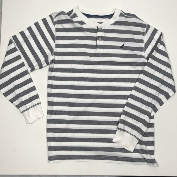 Nautica 3 button long sleeve shirt - Picture 1 of 8
